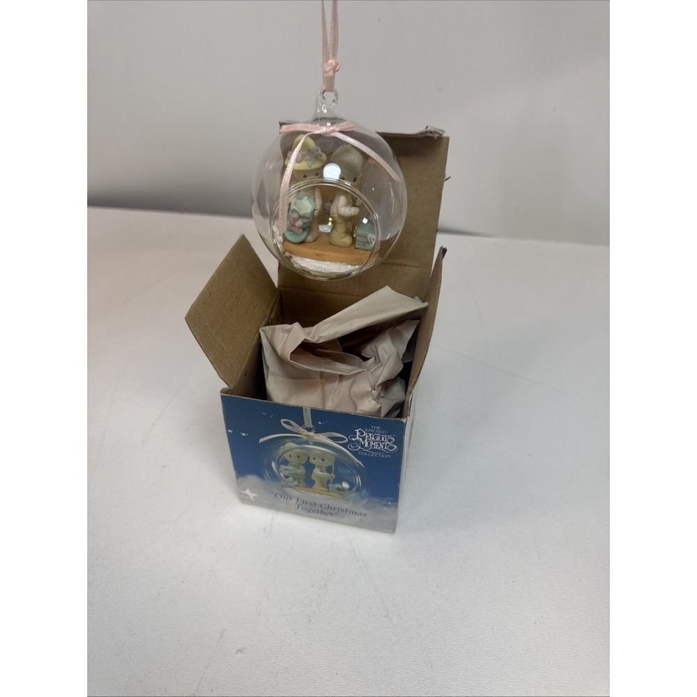 Precious Moments Our First Christmas Together 1993 Ornament